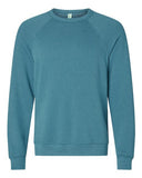 Unisex Sponge Fleece Raglan Crewneck Sweatshirt
