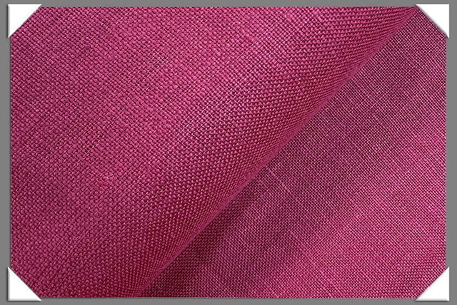 Magenta Linen Fabric - Magenta, 58/60" Width