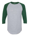 Augusta Sportswear Unisex Three-Quarter Raglan Sleeve Baseball Jersey T-Shirt