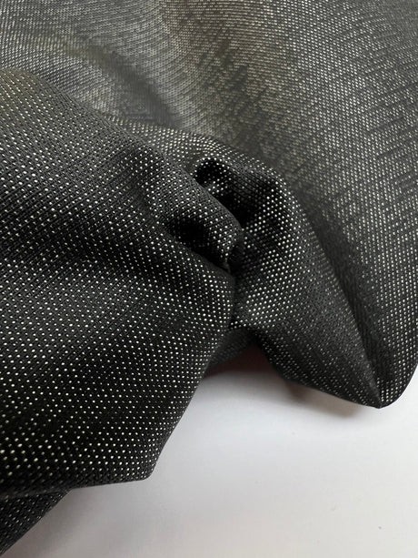 Wool Acetate Fabric Black