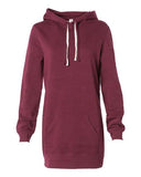 Vestido sudadera con capucha mezcla especial para mujer  