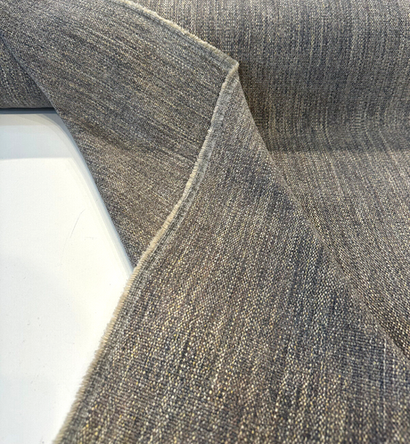 Bolzano Chenille Tweed Upholstery Fabric - Pepper, 56" Width (1 Yard)
