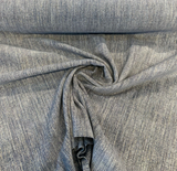 Bolzano Chenille Tweed Upholstery Fabric - Pepper, 56" Width (1 Yard)