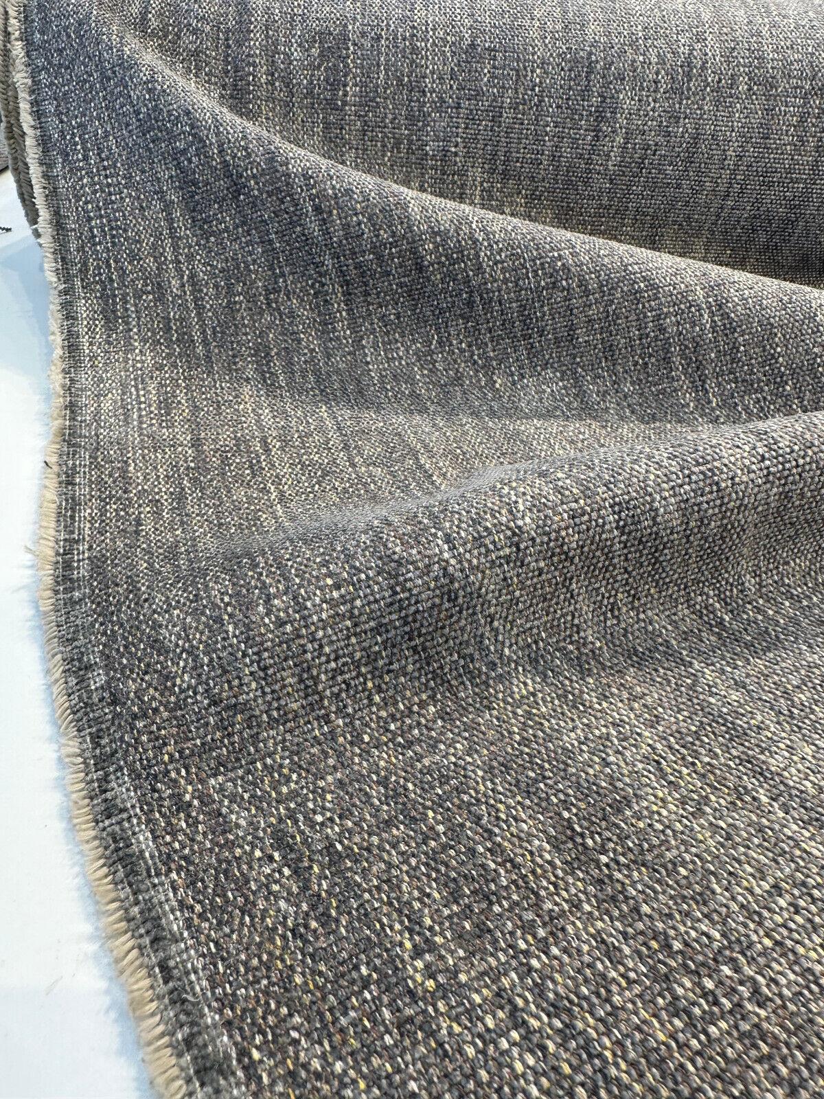Bolzano Chenille Tweed Upholstery Fabric - Pepper, 56" Width (1 Yard)