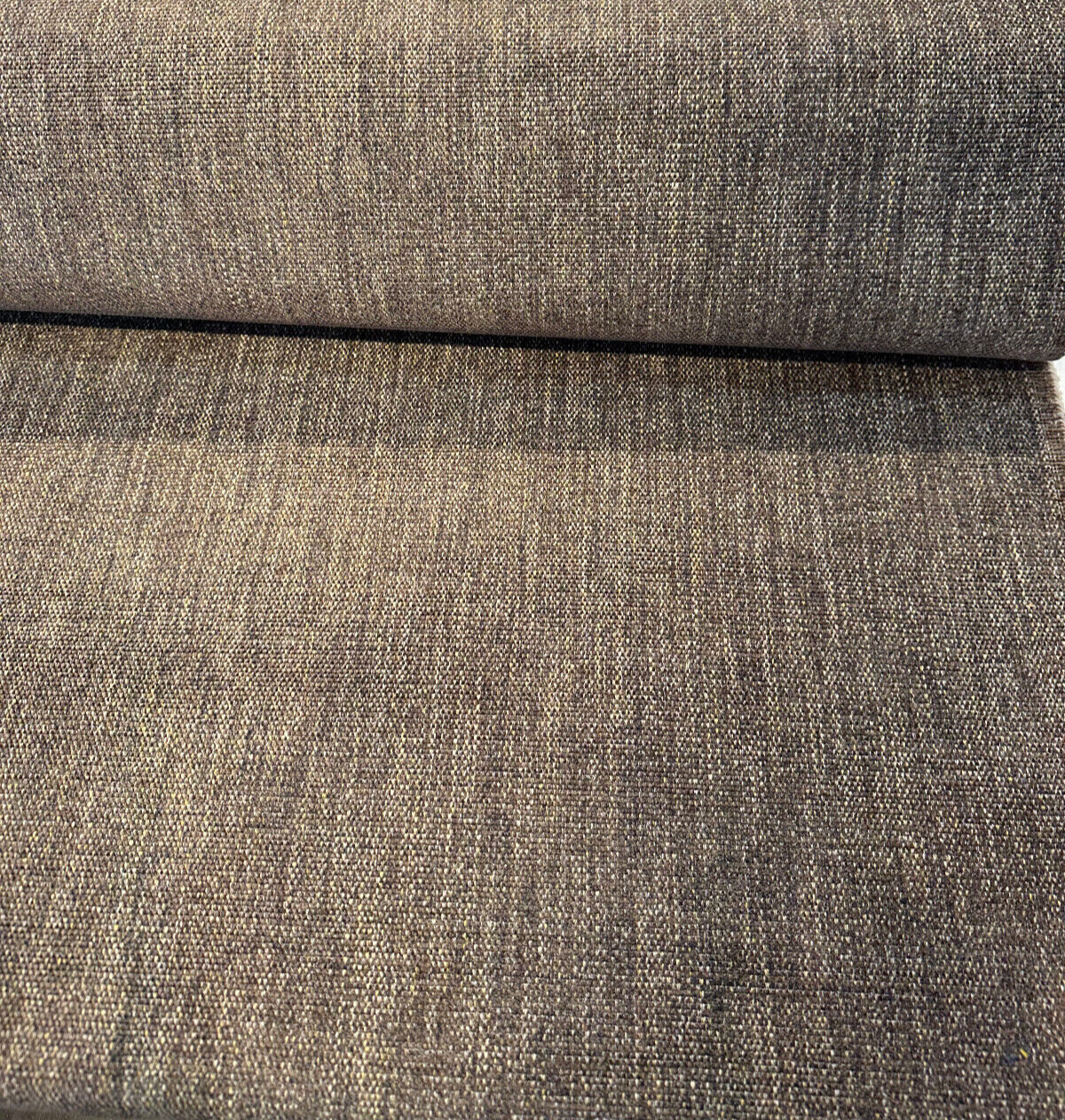 Italian Bolzano Harvest Tweed Chenille Brown Upholstery Fabric - Brown Chenille Tweed, 56" Width (1 Yard)
