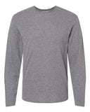 Camiseta para hombre de punto fino de cuello redondo y manga larga