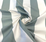 Explorer Sunbrella Acrylic Fabric - Spa Blue Stripe, 54" Width (By The Yard)