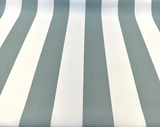 Explorer Sunbrella Acrylic Fabric - Spa Blue Stripe, 54" Width (By The Yard)