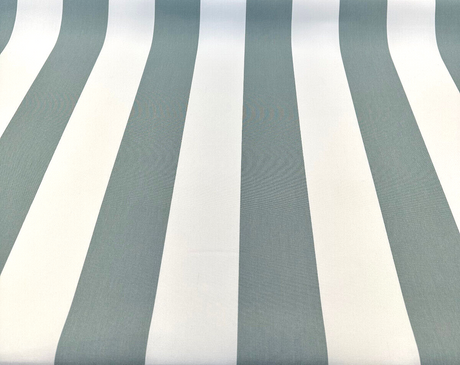 Explorer Sunbrella Acrylic Fabric - Spa Blue Stripe, 54" Width (By The Yard)