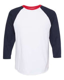 LAT Men's Baseball Fine Jersey Three-Quarter Sleeve Tee