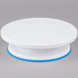 11" Revolving Plastic Cake Turntable / Stand with Non-Slip Base