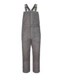 Bulwark Men's Deluxe Insulated FR Bib Overall - EXCEL FR ComforTouch