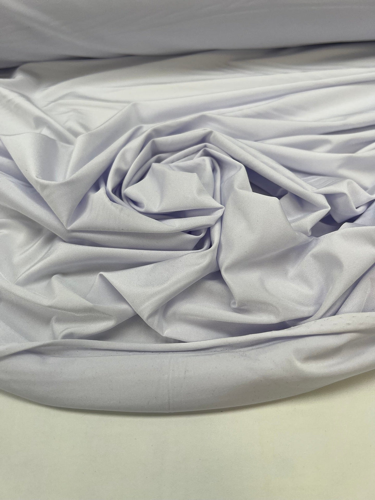 Italian Stretch Knitted Fabric White Purple