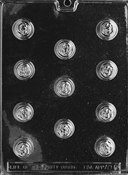 Rose Topped Bonbon Chocolate Mold - LPAO008
