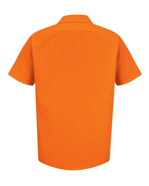 Enhanced Visibility Short Sleeve Work Shirt - Tall Sizes