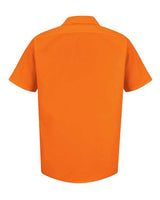 Enhanced Visibility Short Sleeve Work Shirt - Tall Sizes
