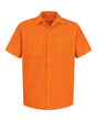 Red Kap Men's Tall Enhanced Visibility Short Sleeve Work Shirt