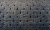 Industry Iron Thick Tufted Quilted Italian Upholstery Fabric - Gray Tufted Quilted, 54" Width (1 Yard)