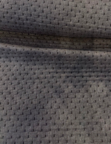 Industry Iron Thick Tufted Quilted Italian Upholstery Fabric - Gray Tufted Quilted, 54" Width (1 Yard)