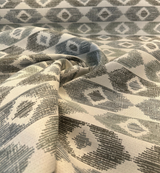 Sunbrella Endeavor Mineral Acrylic Fabric - Green Teal Taupe Blue, 56" Width (1 Yard)