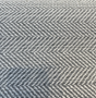 Sunbrella Posh Graphite Gray Herringbone Outdoor Fabric - Gray Herringbone, 56" Width (1 Yard)
