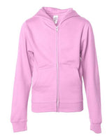 Youth Midweight Full-Zip Hooded Sweatshirt