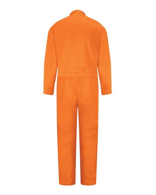 Red Kap Men's Snap-Front Cotton Coverall