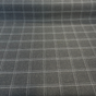 Sunbrella Hunt Raven ReTweed Collection Solution Dyed Acrylic Fabric - Black Checks, 54" Width (1 Yard)