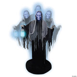 Animated Rising Ghost Reaper Halloween Decoration 69"
