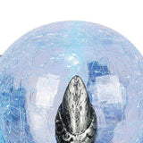 6.5 in. Light-Up Mystic Crystal Ball Tabletop Halloween Decoration