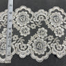 Embroidered Mesh Corded Lace Trim