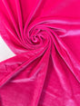 Pink Velour Knitted Fabric