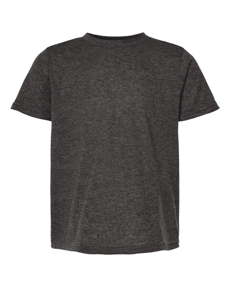 6 Pack : Tultex® Youth Poly-Rich Crew Neck Short SleeveT-Shirt