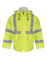 Hi-Visibility Flame-Resistant Rain Jacket