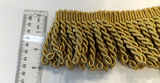 Light Antique Gold Bullion Fringe Trim - Antique Gold, 3" Width (1 Yard)