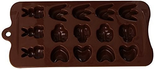 Molde de silicona para caramelos con surtido de primavera