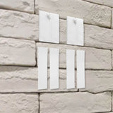 White Adhesive Hook for Frames – No-Drill Wall Hanging Solution