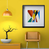 Black Frame with Mount, 19¾x19¾" – Deep Frame, No-Nail Hanging, Gallery Ready!