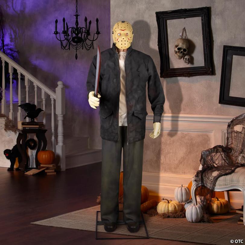 76" Friday the 13th Jason Voorhees Animated Halloween Prop