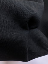 Black Bonded Acetate Polyester Viscose Woven