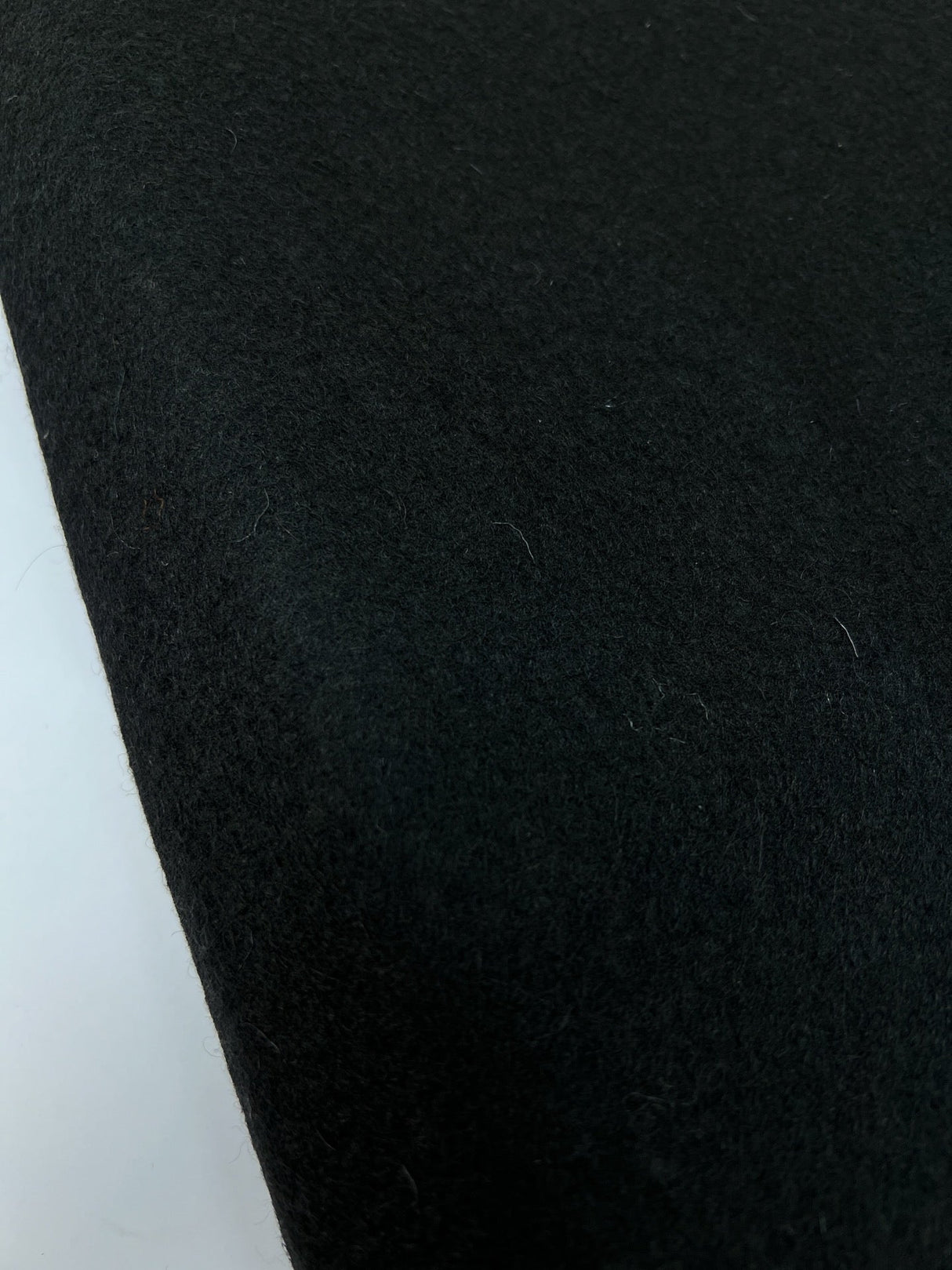 Black Wool Twill Casualwear Fabric