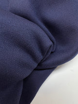 Viscose Blend Woven Blue Stretch Fabric