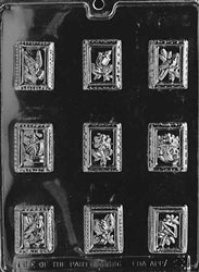 Stamps Chocolate Mold - LPAO023