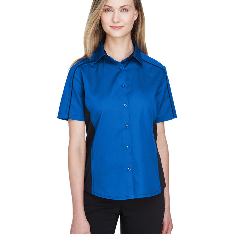 Ladies' Fuse Colorblock Twill Shirt
