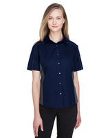 Ladies' Fuse Colorblock Twill Shirt