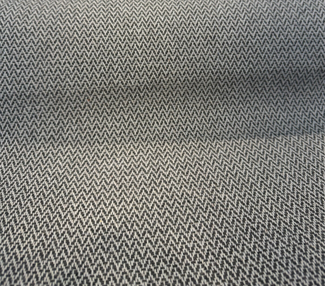 Sunbrella Chevron Sierra Coal Solution-Dyed Acrylic Fabric - Coal Chevron, 54" Width (1 Yard)