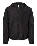 Youth Lightweight Waterproof Windbreaker Full-Zip Jacket