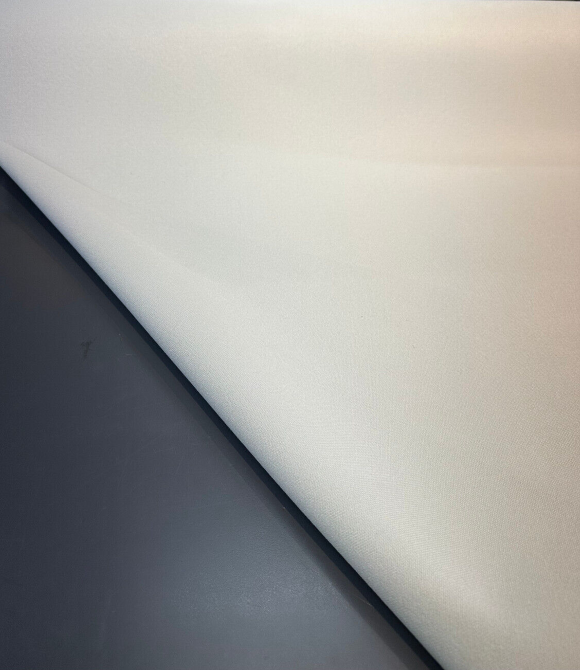 Blackout Double Sided Shell Beige Polyester Fabric - Shell Beige, Blackout, 55" Length (1 Yard)
