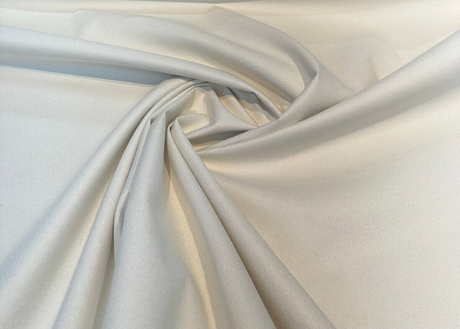 Blackout Double Sided Shell Beige Polyester Fabric - Shell Beige, Blackout, 55" Length (1 Yard)