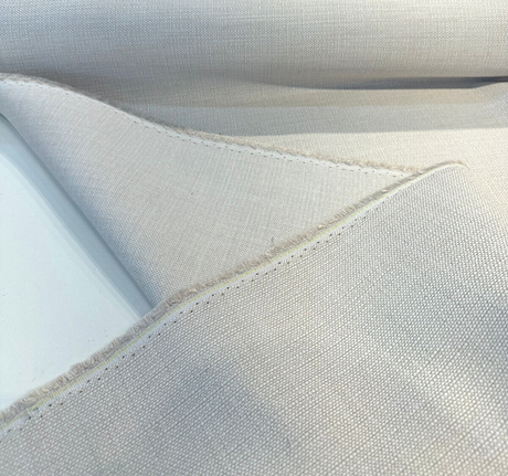 Sunbrella Linville Parchment 100 Percent Solution Dyed Acrylic Fabric - Parchment, Textured Solids, 54" Width (1 Yard)